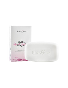 Jabon con agua natural de rosas frescas pastilla 100g Rose&Rose